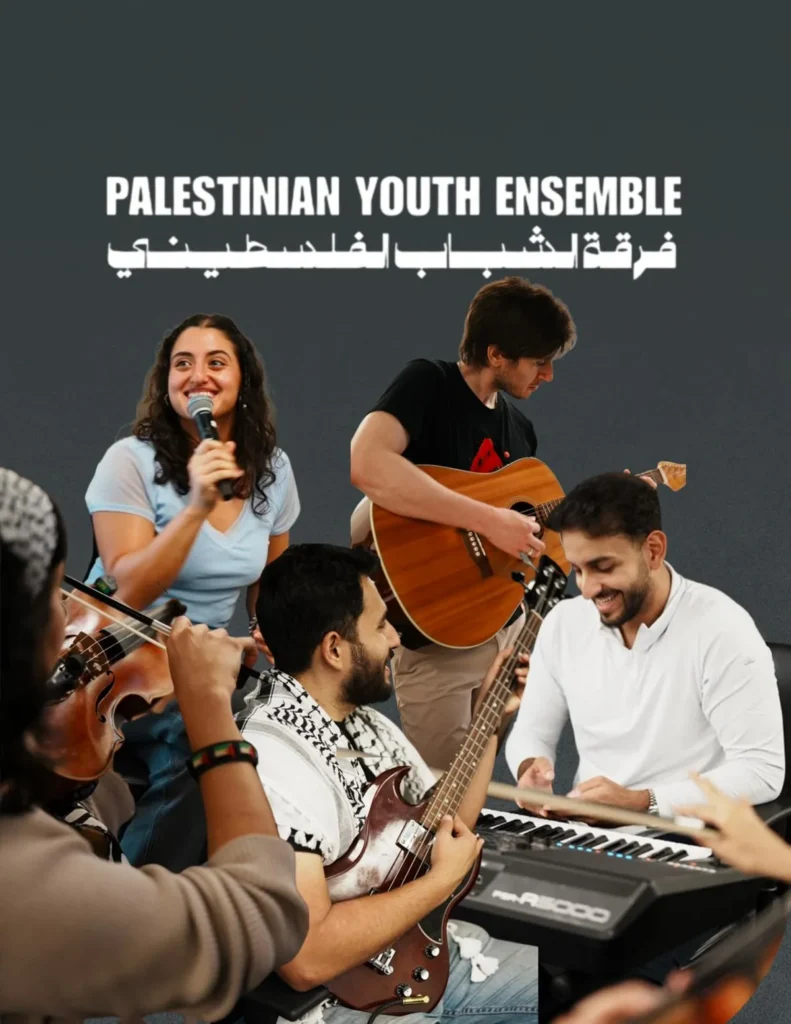 Palestinian Youth Ensemble performing together
